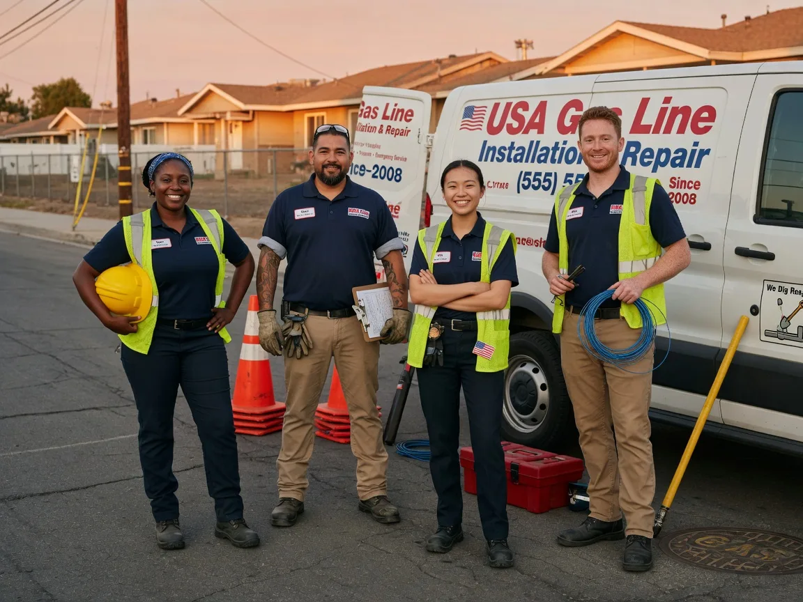 Gas Line Installation company in Petaluma, CA